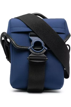 Moncler Logo-print shoulder bag - Blue