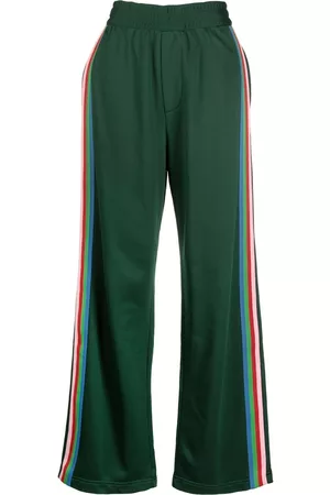 Dsquared2 Stripe-detail track pants - Green