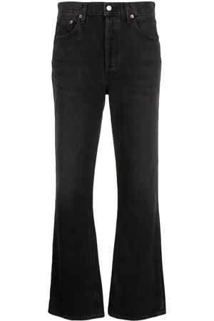 AGOLDE Mid-rise straight-leg jeans