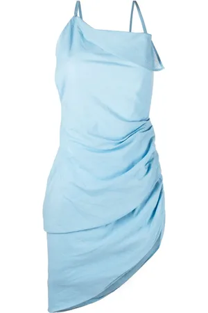 Jacquemus La Robe Saudade draped minidress