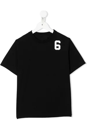 Maison Margiela Number-print short-sleeve T-shirt - Black