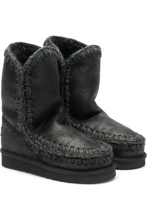 Mou Stitched slip-on boots