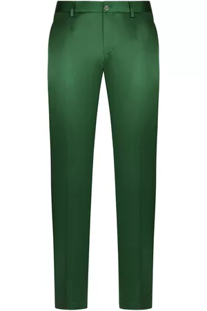 Dolce & Gabbana Slim-fit tailored trousers - Green