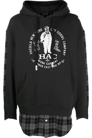 HACULLA Layered-design hoodie