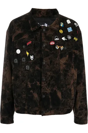 HACULLA Pin-detail tie-dye jacket