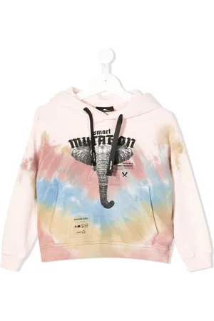 MAUNA KEA Graphic tie-dye print hoodie