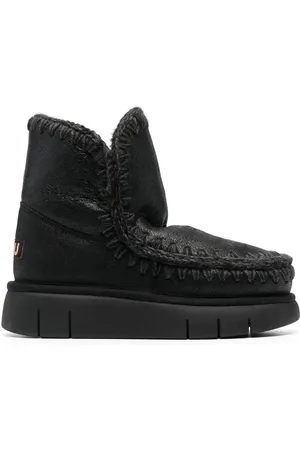 Mou Chunky leather boots