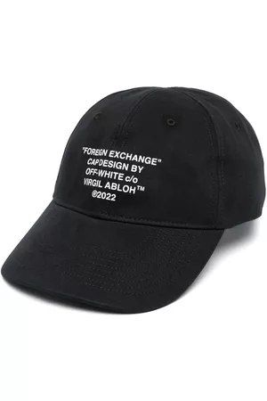 OFF-WHITE "Foreign Exchange" baseball cap - Black
