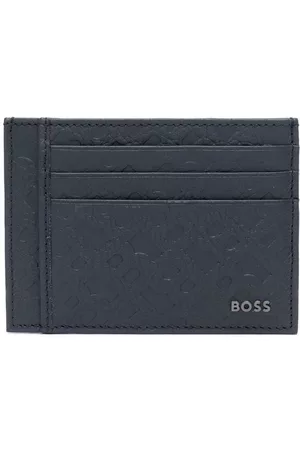 HUGO BOSS Men Wallets - Emed logo cardholder - Blue