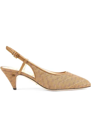 Gucci Double G slingback pumps
