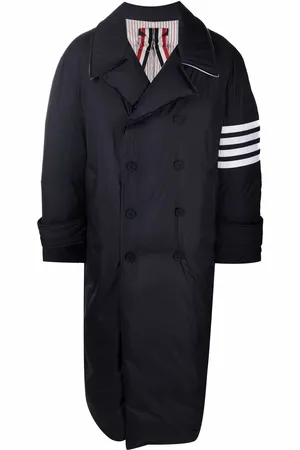 Thom Browne 4-Bar padded peacoat
