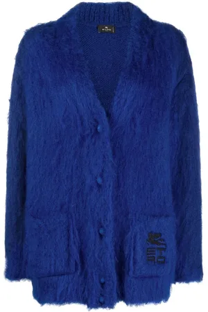 Etro Logo-embroidered cardigan