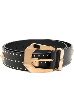VERSACE Medusa Heritage studded belt