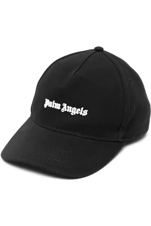 Palm Angels Logo-print baseball cap - Black