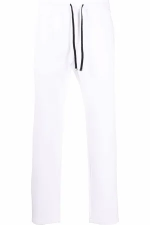 Emporio Armani Drawstring logo-print trackpants