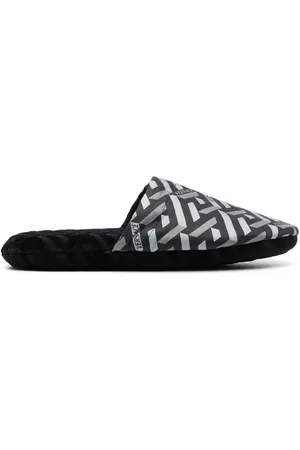 VERSACE La Greca lounge slippers