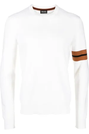Ermenegildo Zegna Side stripe detail sweater