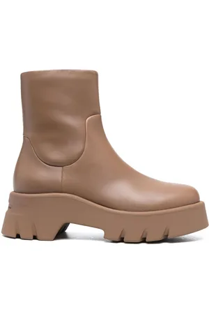 Gianvito Rossi Montey leather ankle boots