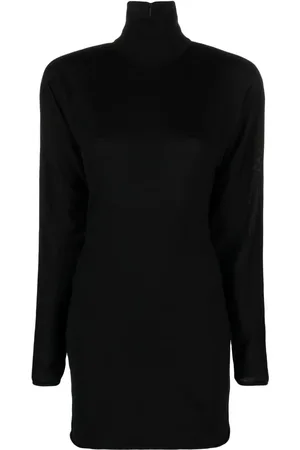 Serafini Knitted roll neck dress