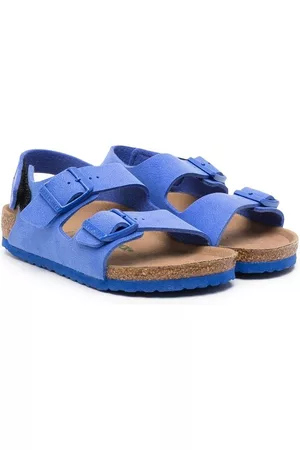 Birkenstock Sandals - Milano buckle-strap sandals - Blue