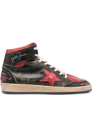 Golden Goose Distressed high-top sneakers
