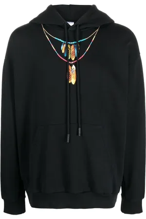 MARCELO BURLON Graphic-print pullover hoodie