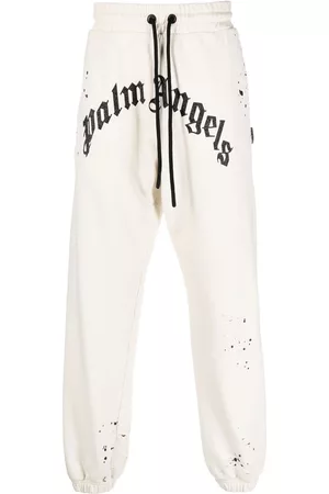 Palm Angels Straight-leg track pants - White