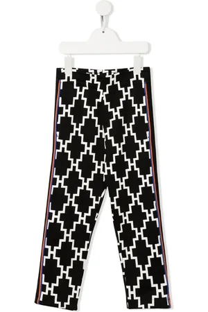 MARCELO BURLON Logo-print mid-rise leggings