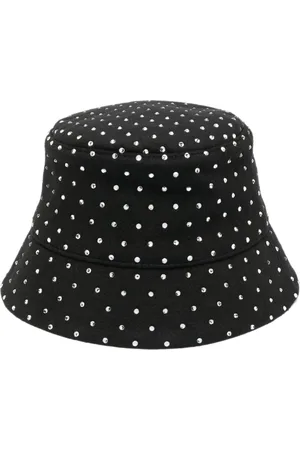 Ruslan Baginskiy Crystal-embellished bucket hat