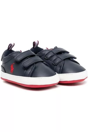 Ralph Lauren Low Top Sneakers - Low-top touch-strap sneakers - Blue