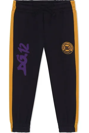 Dolce & Gabbana DG logo-patch track trousers