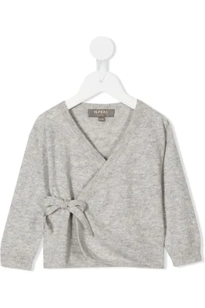 N.PEAL Cashmere wrap cardigan