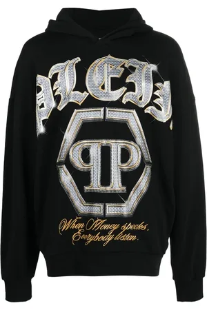 Philipp Plein Logo-print cotton hoodie