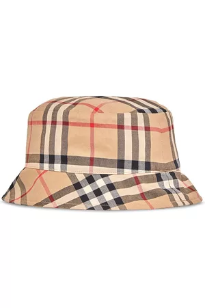 Burberry Hats - Vintage Check bucket hat - Brown