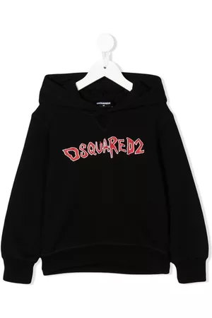 Dsquared2 Boys Hoodies - Logo-print hoodie - Black