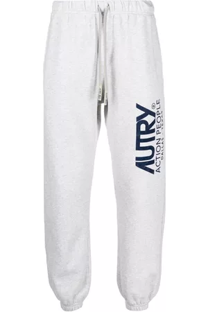 Autry Logo-print track pants - Grey