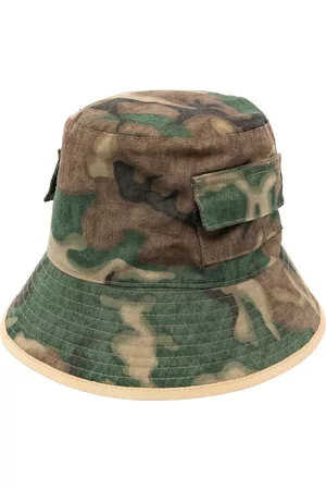 Dsquared2 Men Hats - Camouflage-print bucket hat - Green