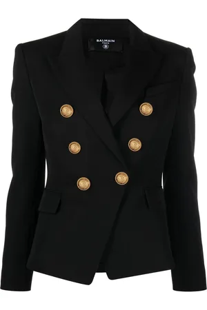 Balmain Double-breasted wool blazer