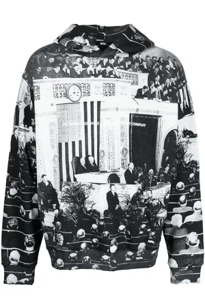 Msftsrep Graphic-print cotton hoodie