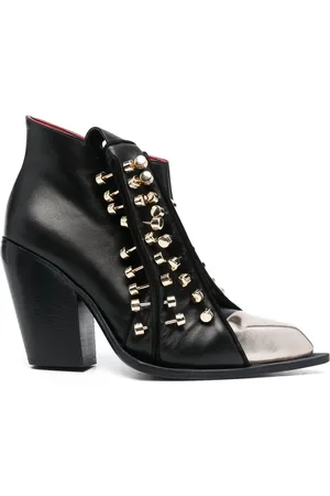 HARDOT Stud-embellished ankle boots