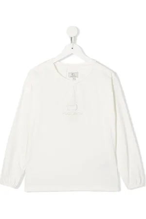 Woolrich Embroidered-logo organic-cotton T-shirt