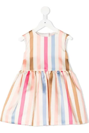 HUCKLEBONES LONDON Bow detail bodice dress