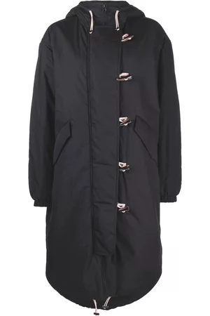 Marant Etoile Women Duffle Coats - Hooded duffle coat - Black