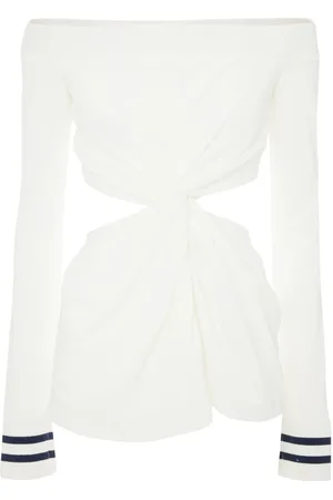 J.W.Anderson Off-shoulder cut-out blouse