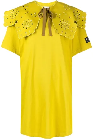 Patou Detachable collar T-shirt dress