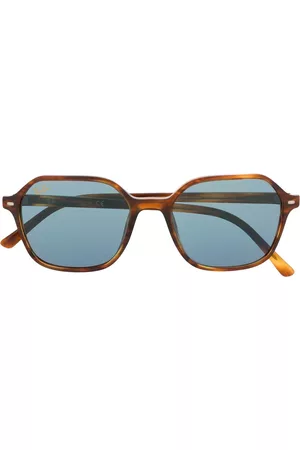 Ray-Ban Square Sunglasses - John square frame sunglasses - Brown