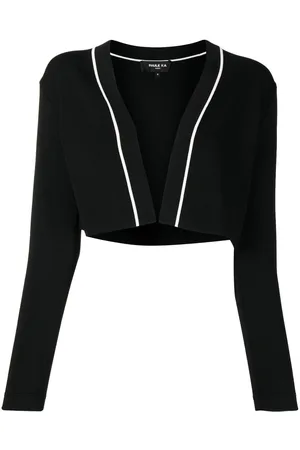 Paule Ka Long-sleeve cropped cardigan