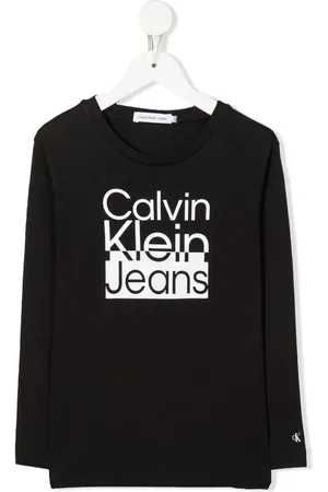 Calvin Klein Logo-print long-sleeve top