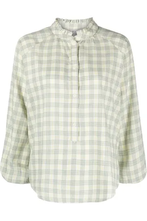 Woolrich Checked cotton blouse