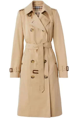 Burberry Women Trench Coats - The Long Chelsea Heritage trench coat - Neutrals